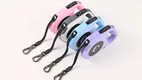 LED Retractable Dog Leash with Spotlight, One-Handed Brake & Tangle-Free Design1 5