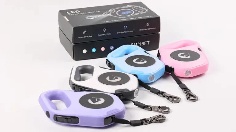 Labākā pagarināmā suņu pavada lieliem suņiem | OKEYPETS 3