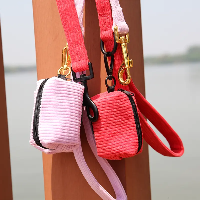 Corduroy Dog Harness Set: Safe, Comfortable, All Seasons 4