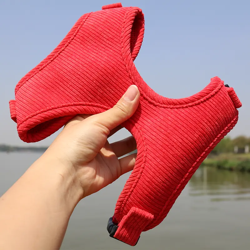Corduroy Dog Harness Set: Safe, Comfortable, All Seasons 7