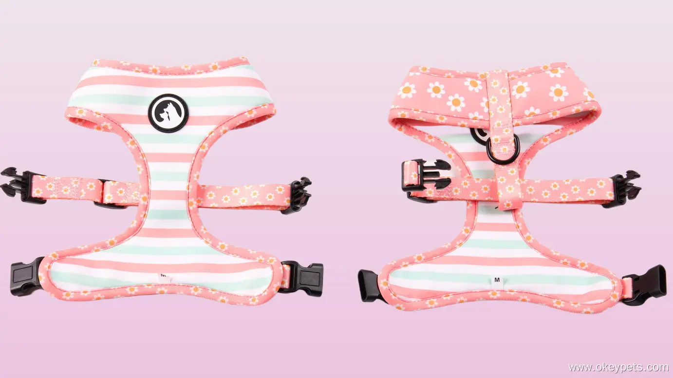Reversible Dog Harness: Double-sided designs for double the fun! 2