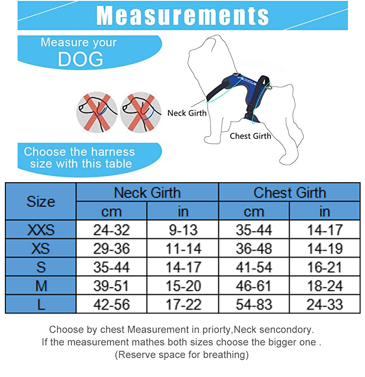 OKEYPETS Fabricant de harnais pour chiens sur mesure Harnais pour chien Oxford respirant et personnalisé avec collier ajustable 18