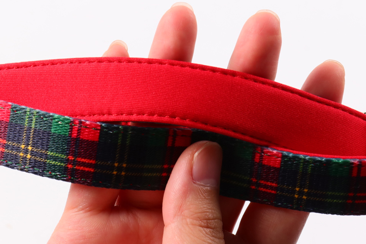 Harnais pour chien de Noël personnalisé, nouveau produit, ajustable, impression par sublimation, en polyester néoprène, avec laisse et collier. 13