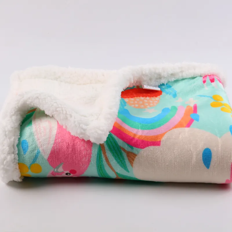 Luxe, zachte sherpa-deken: omkeerbaar en huidvriendelijk. 4