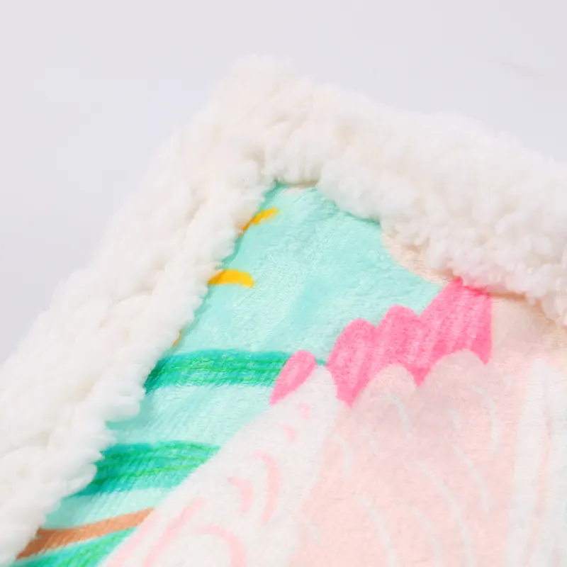 Luxe, zachte sherpa-deken: omkeerbaar en huidvriendelijk. 3