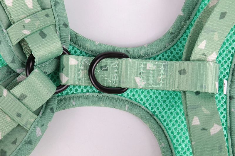 OKEYPETS Accessoires pour chiens prêts à expédier Harnais pour chien imprimé par sublimation Harnais de poitrine pour chien 9