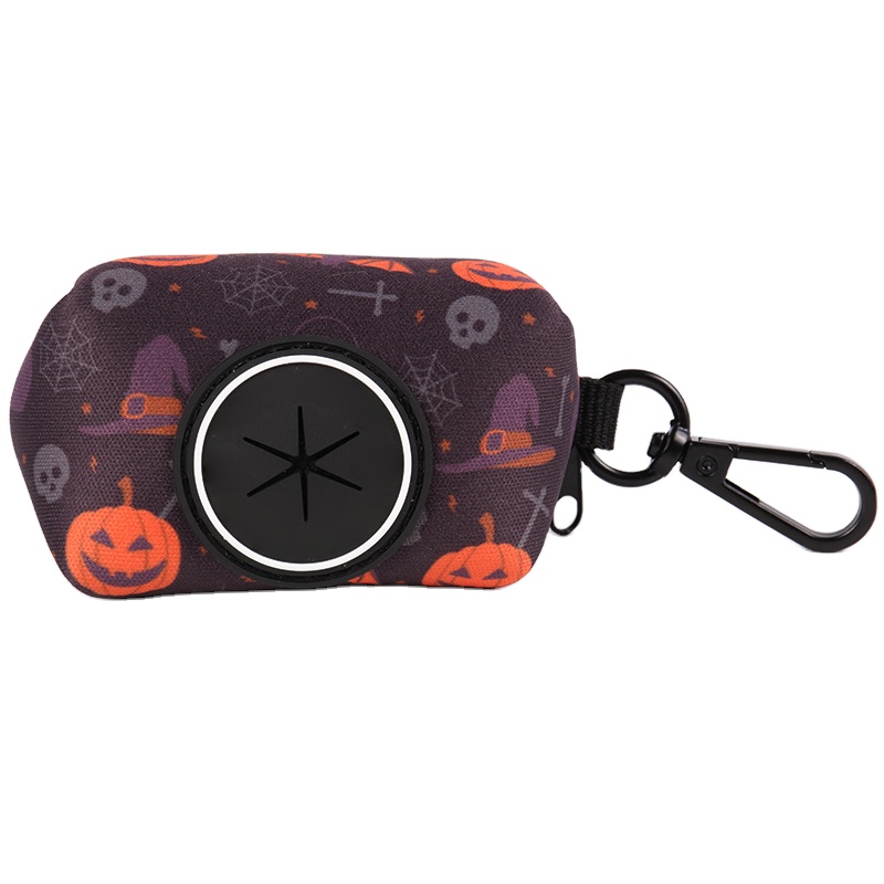 OKEYPETS Fabricant en gros Ensemble collier et laisse pour chien, motif Halloween, sublimation, créateur 14