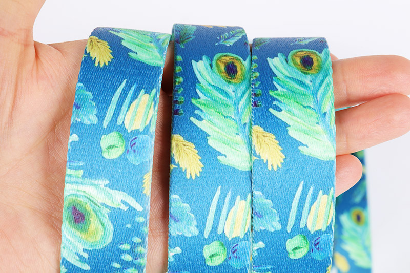 Sangle personnalisée de haute qualité, durable et imprimée par sublimation pour cordons, colliers, laisses et harnais pour animaux de compagnie 9