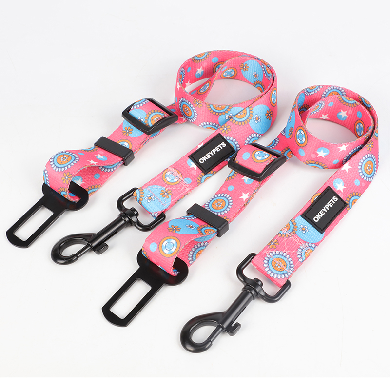 Sangle personnalisée de haute qualité, durable et imprimée par sublimation pour cordons, colliers, laisses et harnais pour animaux de compagnie 21