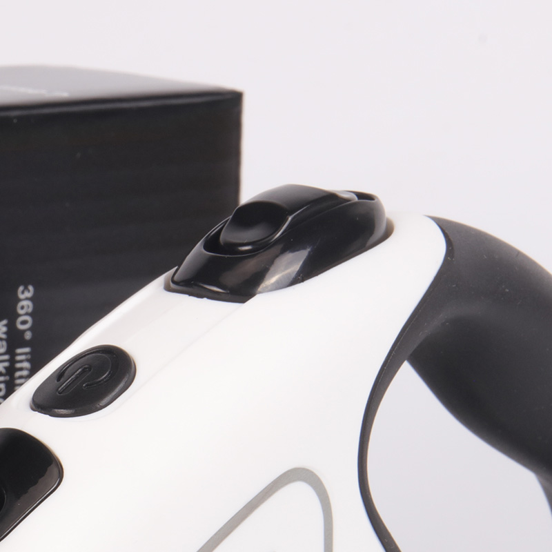 Laisse rétractable pour chien OKEYPETS avec lampe torche LED puissante, poignée antidérapante et confortable, pour une promenade automatique personnalisée. 16