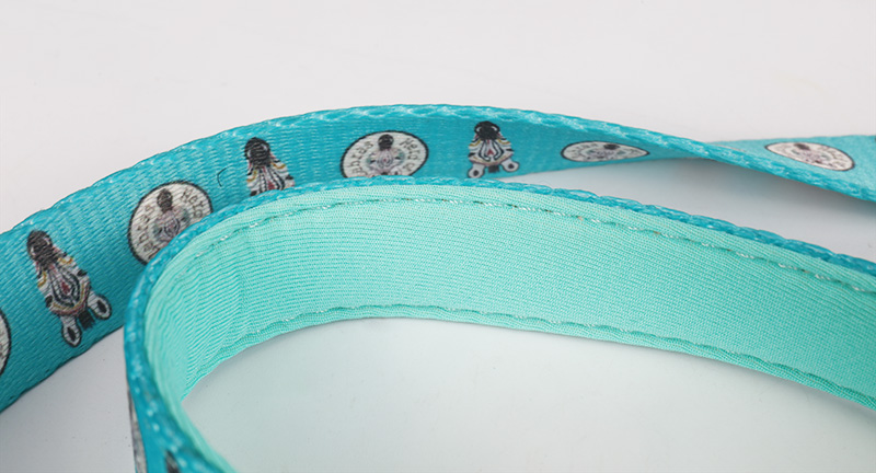 OKEYPETS - Collier et harnais rembourrés de luxe, ajustables et personnalisés avec logo imprimé par sublimation 18