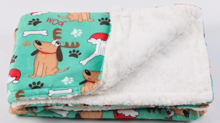 Couverture Sherpa douce, moelleuse et chaude, imperméable et chaude, idéale pour les chiens et les chats. Couverture polaire douce et apaisante pour animaux de compagnie. 1