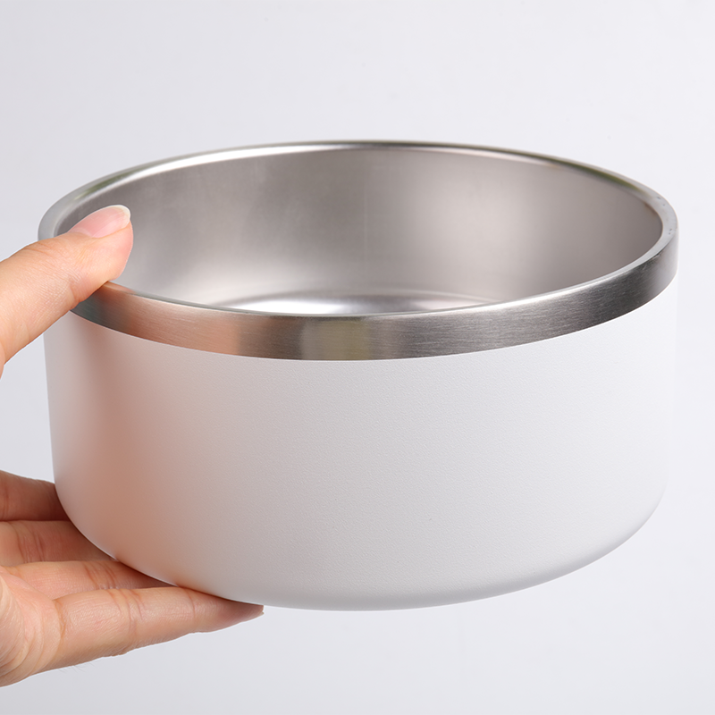 OKEYPETS Kisállat-kiegészítők Nagykereskedelmi Kutya Luxus Tál 32/64oz Utazó Hordozható Egyedi Logós Rozsdamentes Acél Kutyatálak 14