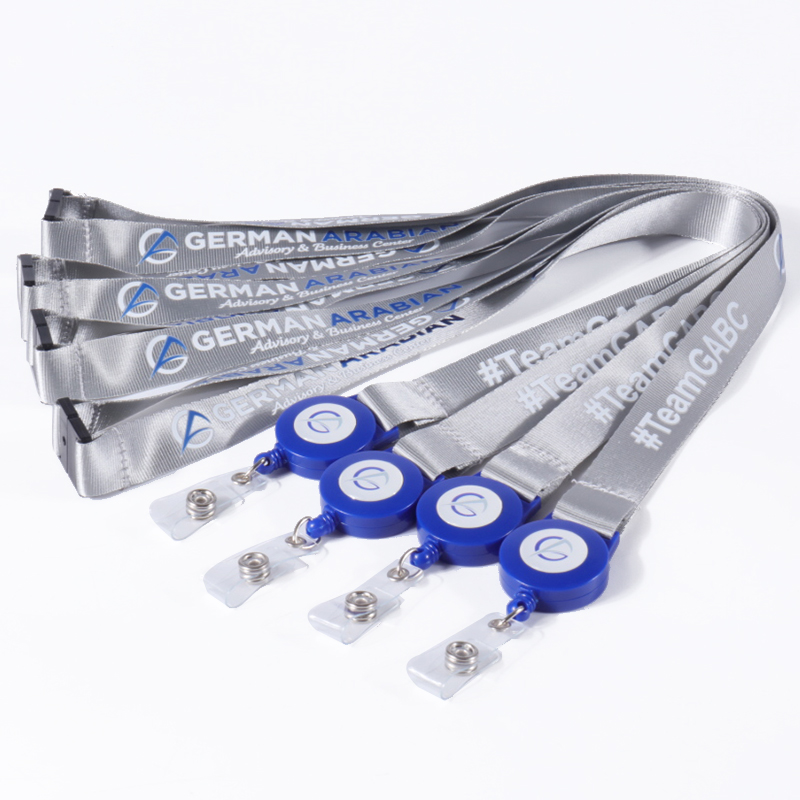 Lanière porte-clés promotionnels personnalisés par sublimation avec logo, en polyester, à petit prix 24