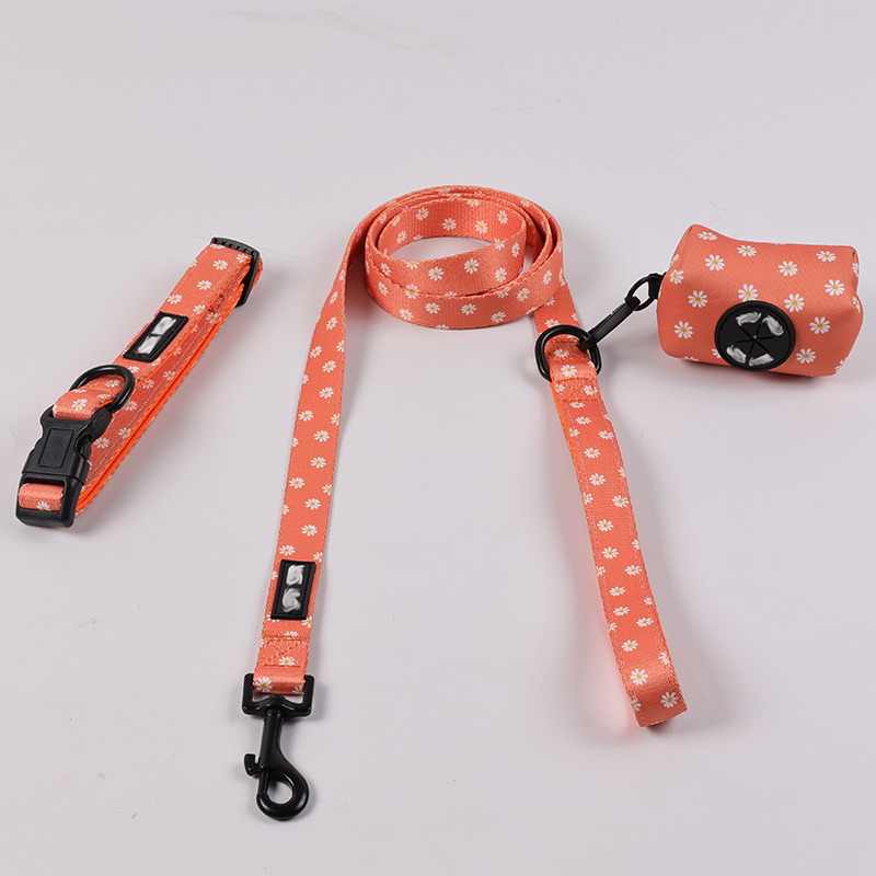 Harnais pour chien personnalisé par sublimation, design ajustable, imprimé en maille respirante en néoprène, ensemble harnais et laisse pour chien de Noël 13