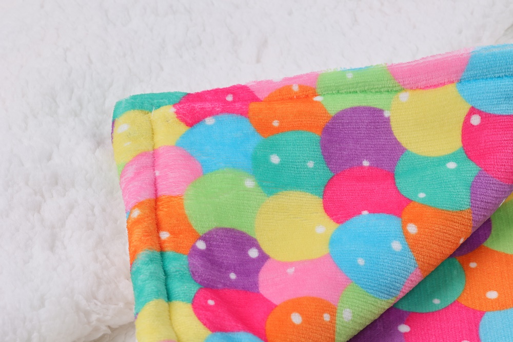 Valphund- och kattfilt Anpassad inomhusfilt i fleece, sherpafilt för soffa, sängöverdrag, mjuk, plyschig, fuzzy, tvättbar 8