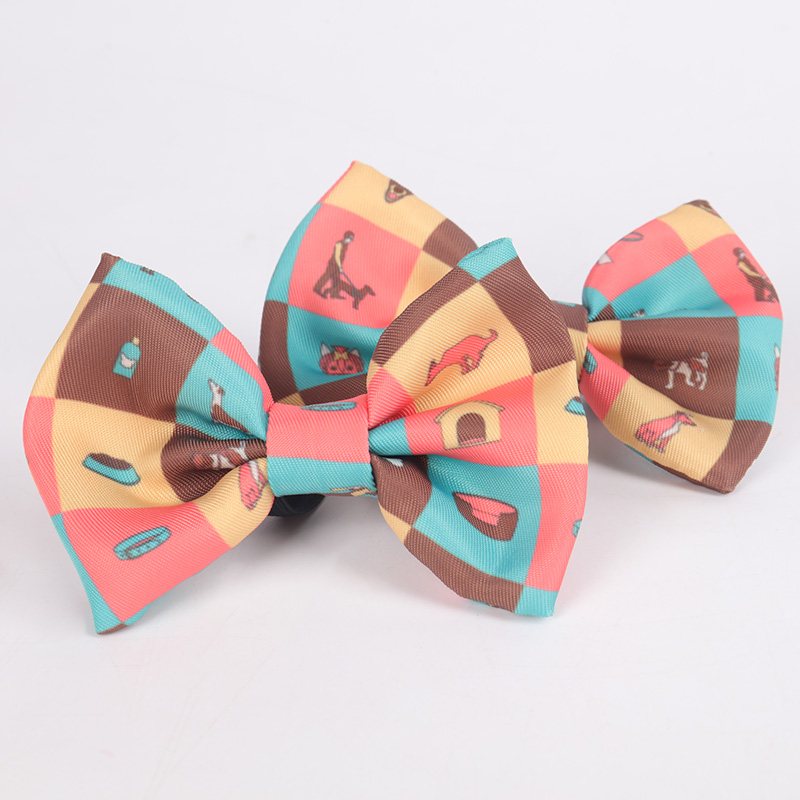 OKEYPETS Ensemble laisse, collier et harnais pour chien ajustable et personnalisé, motif personnalisé, harnais en néoprène respirant et mignon. 9