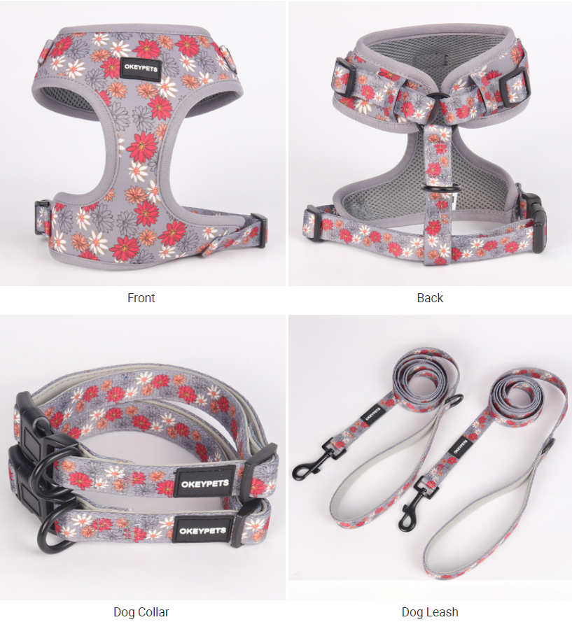 OKEYPETS, fabricant chinois de harnais, laisses et colliers personnalisés pour chiens. 10
