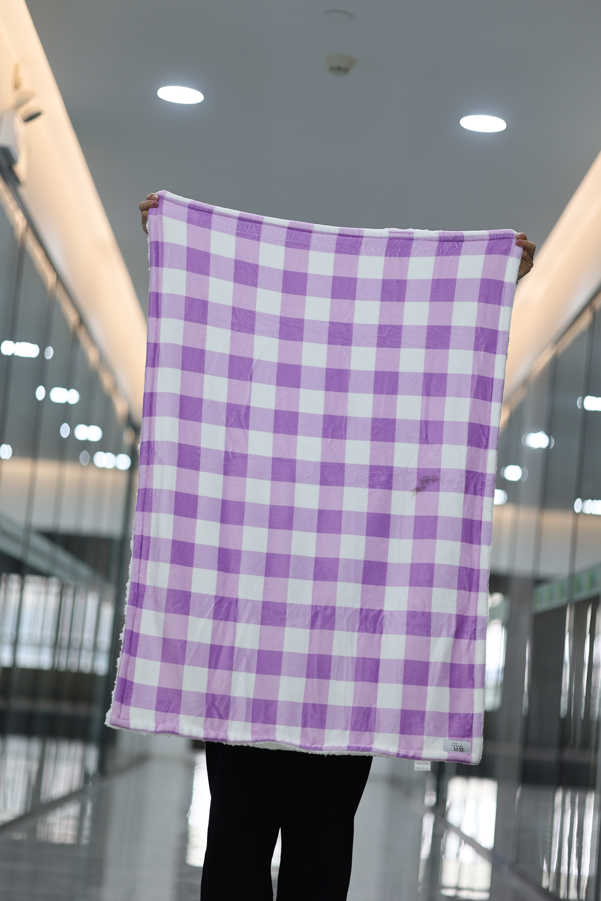 Couverture pour chien lavable en polaire sherpa, couverture pour chiot, couverture pour chien avec logo personnalisé 12