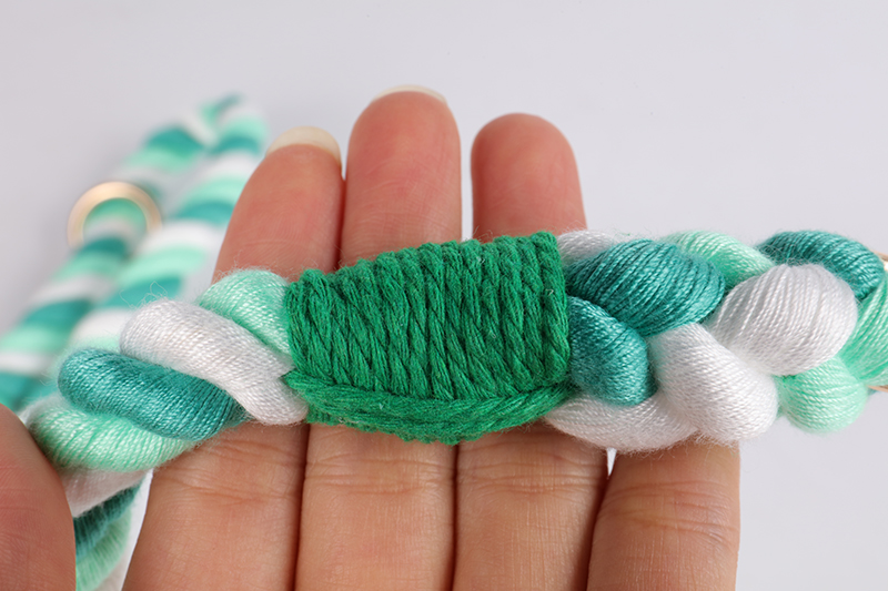 OKEYPETS Laisse multicolore en coton naturel, faite main et écologique, pour grands chiens, fabriquée sur mesure en gros. 12