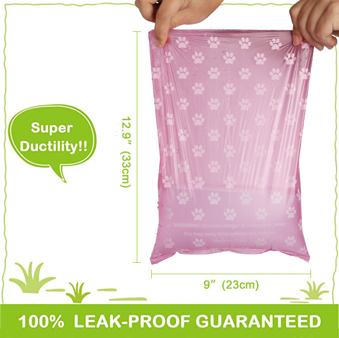 OKEYPETS Sac à déjections canines 100 % écologique, compostable et biodégradable, avec distributeur 19