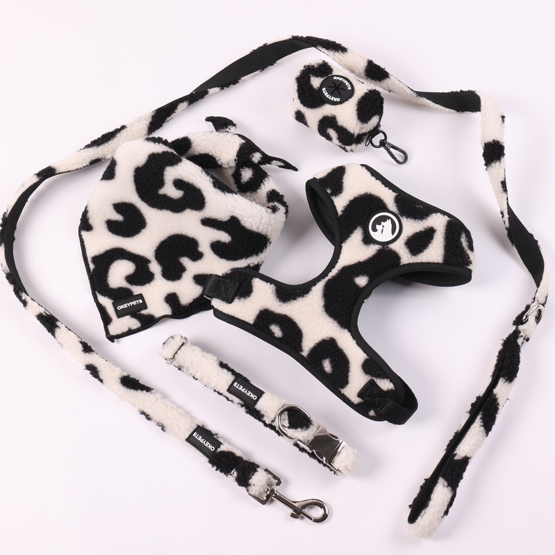 Harnais pour chien Sherpa, accessoires pour animaux de compagnie, harnais de haute qualité avec laisse, luxueux rembourrage en polaire d'agneau douce et personnalisée 8