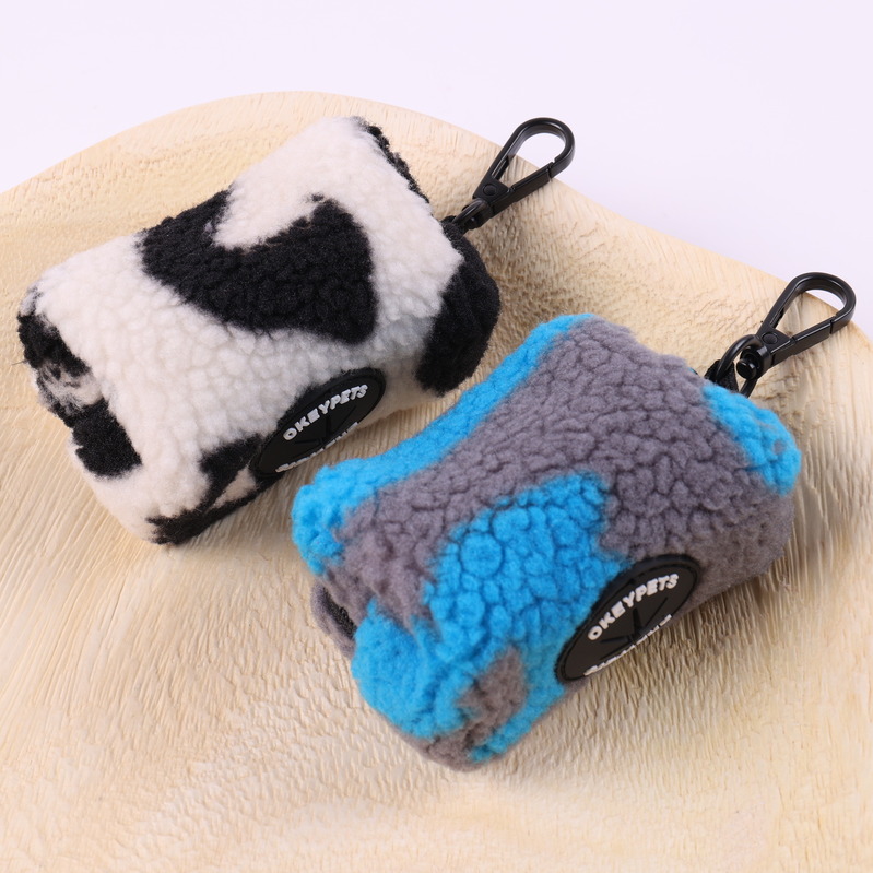 Ensemble harnais et laisse pour chien Lamb, fabricant sur mesure, anti-traction, en polaire sherpa de luxe pour petits chiens. 18