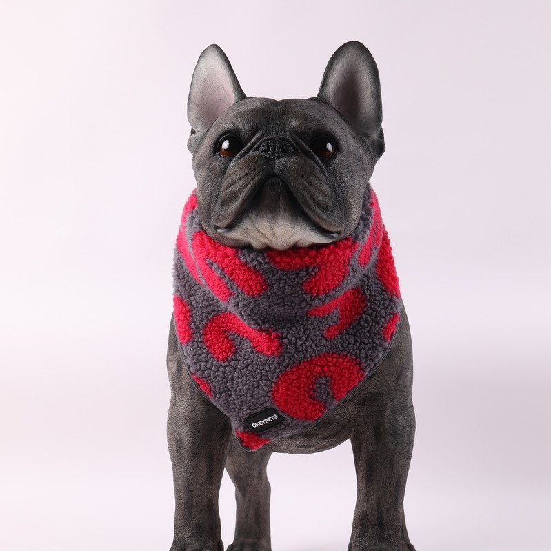 Ensemble harnais pour chien Teddy Sherpa, fabricant neuf, collier et laisse personnalisés avec logo, maille douce et rembourrée pour l'hiver. 19