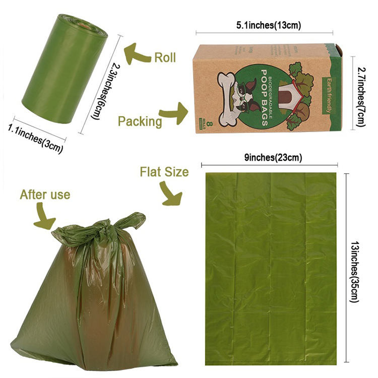 OKEYPETS Sacs à déjections canines écologiques et de haute qualité, biodégradables et personnalisés avec logo, disponibles en gros 13