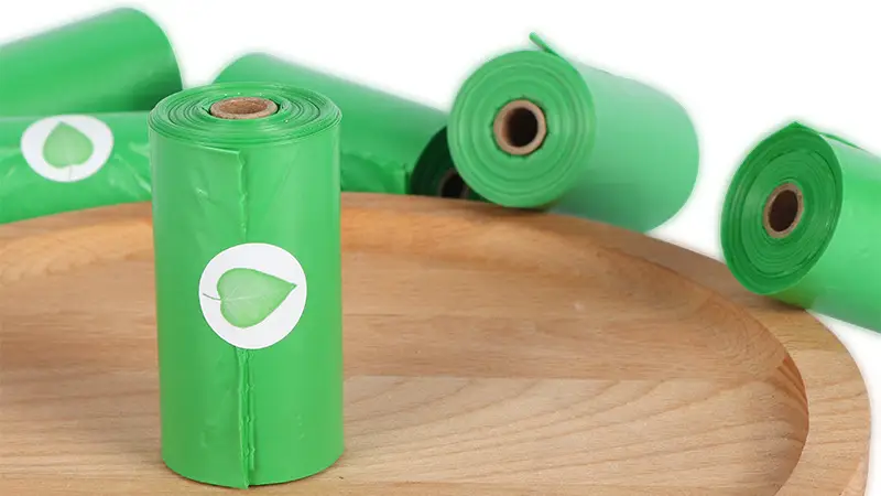 Best OKEYPETS 100% Eco Friendly Compostable Biodegradable Custom Pet Dog Waste Poop Bag with Dispenser 1