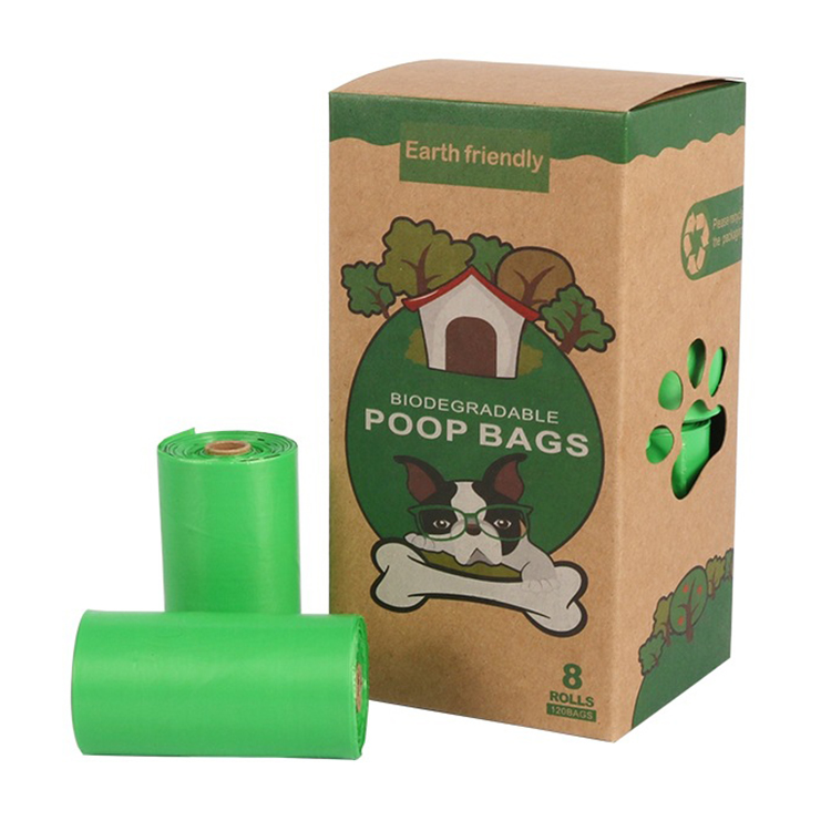 Best OKEYPETS 100% Eco Friendly Compostable Biodegradable Custom Pet Dog Waste Poop Bag with Dispenser 15