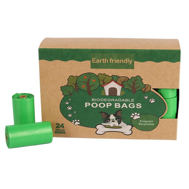 Best OKEYPETS 100% Eco Friendly Compostable Biodegradable Custom Pet Dog Waste Poop Bag with Dispenser 13