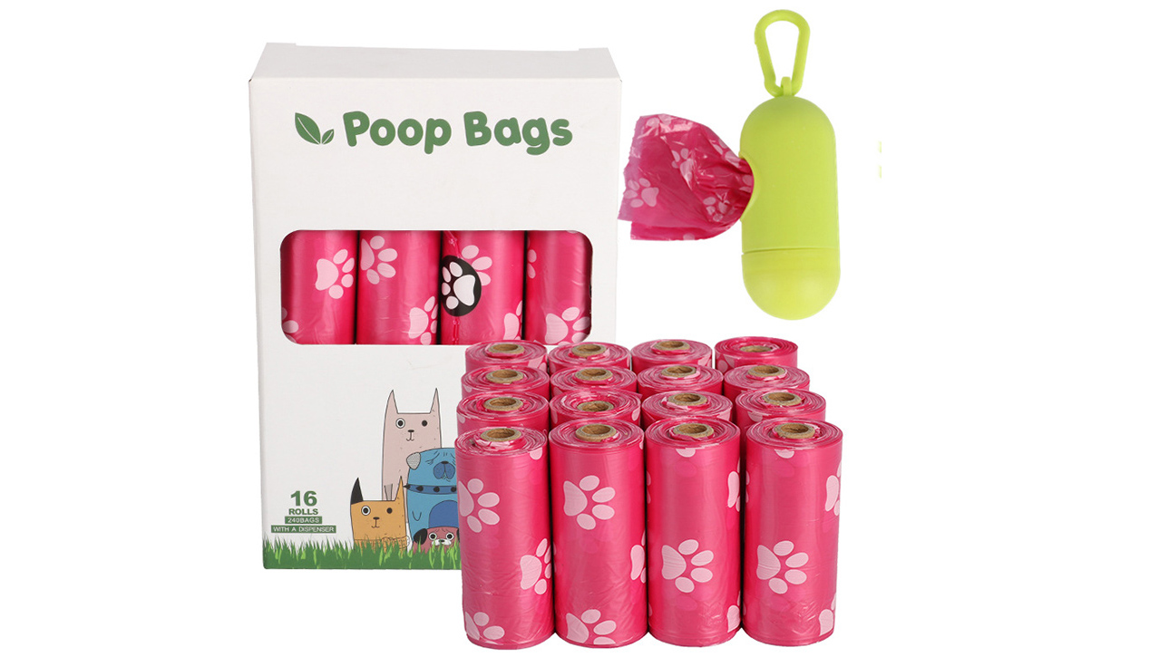 Hoogwaardige OKEYPETS hondenpoepzakjes, milieuvriendelijk, biologisch afbreekbaar, poepzakjes voor honden met dispenser, private label, fabrikant | OKEYPETS 