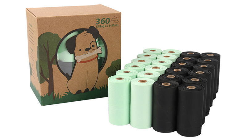  Sacs à déjections canines OKEYPETS personnalisés, biodégradables et compostables, en amidon de maïs, fabriqués en Chine | OKEYPETS 