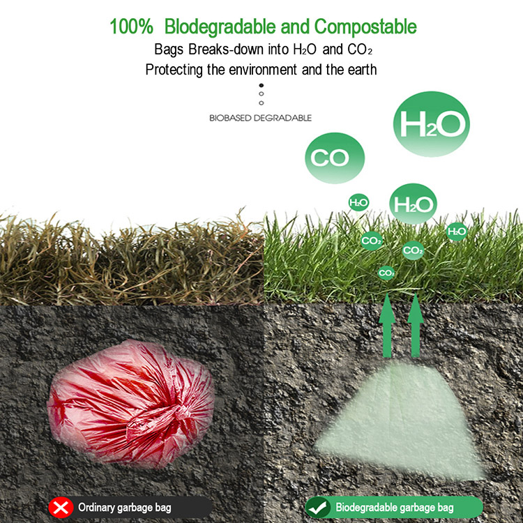 Sacs à déjections canines OKEYPETS personnalisés, biodégradables et recyclables, en amidon de maïs. 19