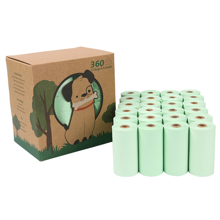 Sacs à déjections canines OKEYPETS personnalisés, biodégradables et recyclables, en amidon de maïs. 14