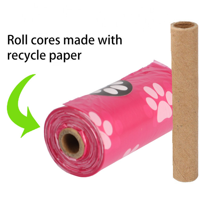 OKEYPETS Rouleaux de sacs poubelle en plastique compostables 100 % biodégradables pour déjections canines, fabriqués en usine 18