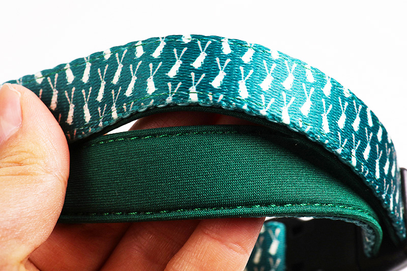 Set Abah-abah Haiwan Peliharaan Boleh Laras Fesyen Hijau Tua Mesra Alam Reka Bentuk OKEYPETS 17