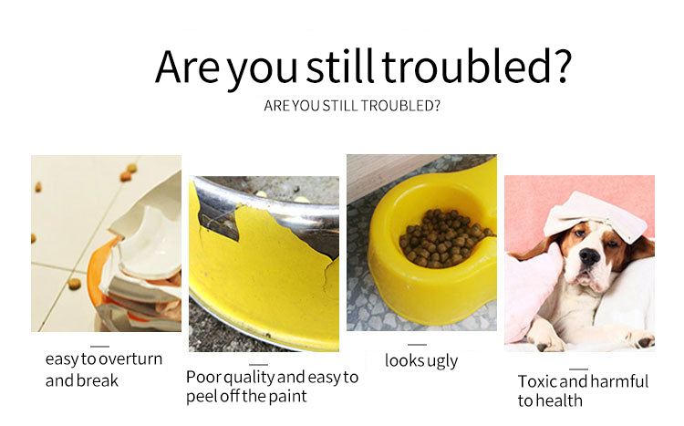 OKEYPETS - OKEYPETS - Tazón portátil para mascotas, de silicona, plegable, colorido, venta al por mayor 8