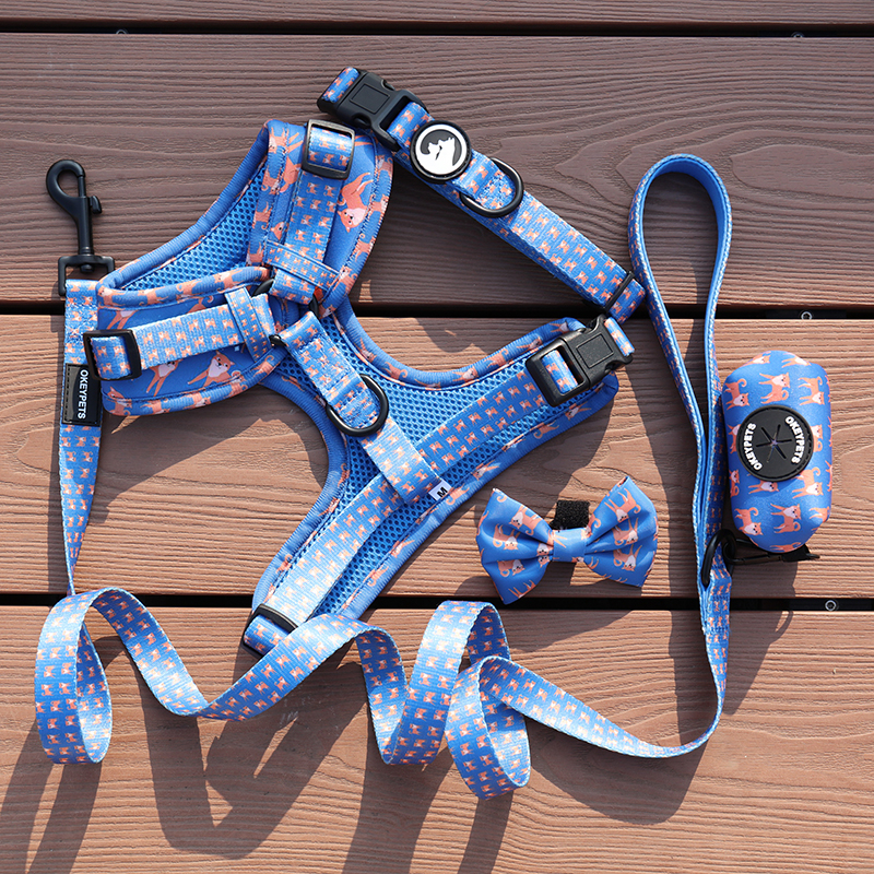 OKEYPETS Fabricant de bandanas en gros, personnalisés par sublimation, grand bandana pour chien pour la Saint-Valentin 17