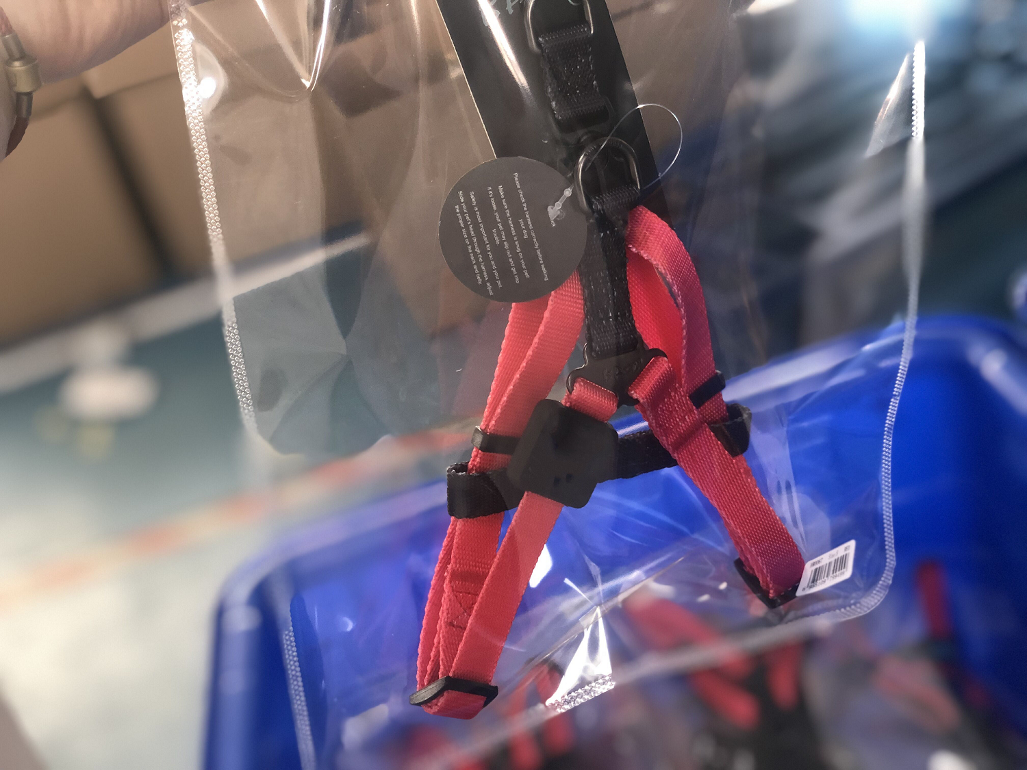 Harnais pour chien en polyester de haute qualité, personnalisable, vente en gros, modèle treillis. 22