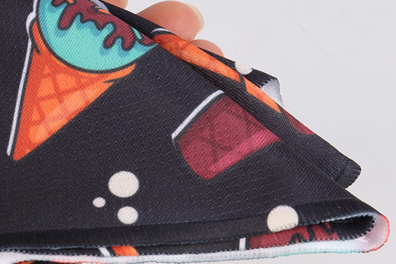 OKEYPETS Bandanas lavables en forme de triangle avec logo imprimé par sublimation, personnalisables, pour chats et chiens 7