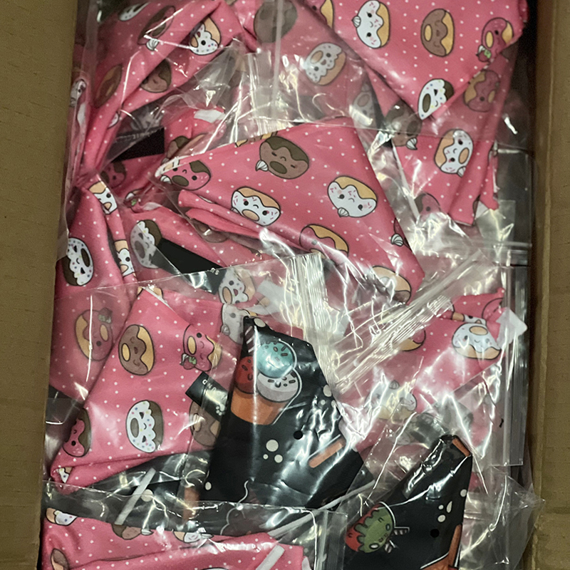 OKEYPETS Bandanas lavables en forme de triangle avec logo imprimé par sublimation, personnalisables, pour chats et chiens 33