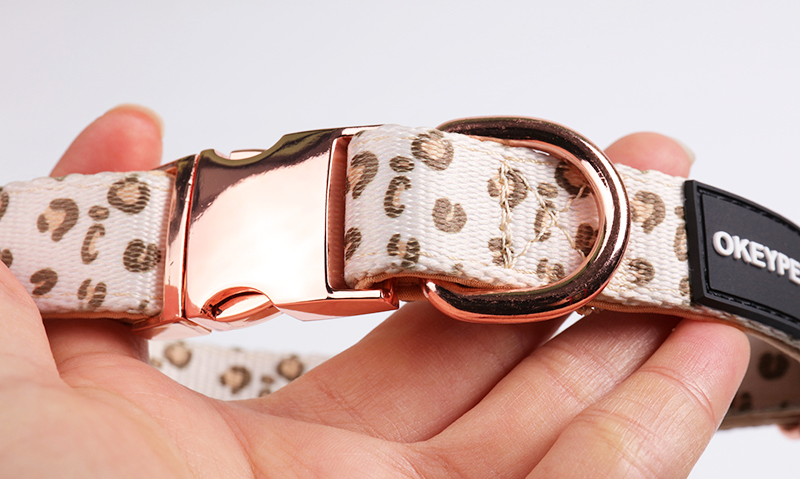 Hundehalsband im Großhandel, doppellagig, umweltfreundliches Neopren- und Polyester-Hundehalsband, Neopren-Hundehalsband 12