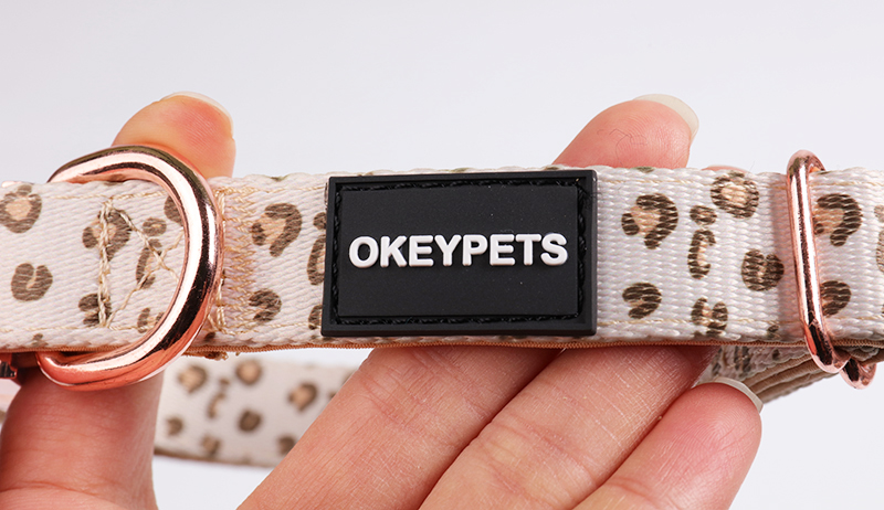 Hundehalsband im Großhandel, doppellagig, umweltfreundliches Neopren- und Polyester-Hundehalsband, Neopren-Hundehalsband 14