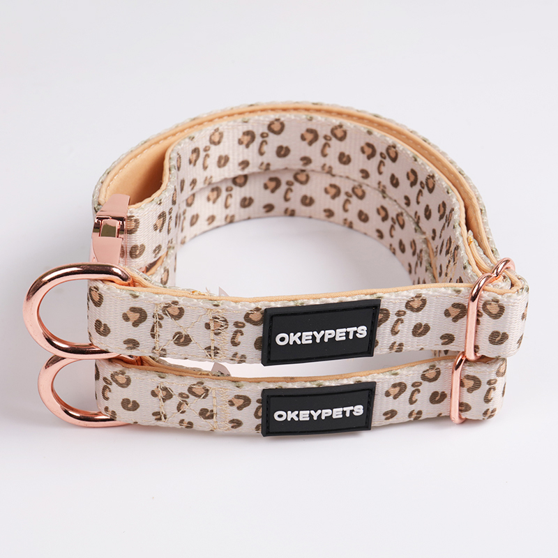 Hundehalsband im Großhandel, doppellagig, umweltfreundliches Neopren- und Polyester-Hundehalsband, Neopren-Hundehalsband 10