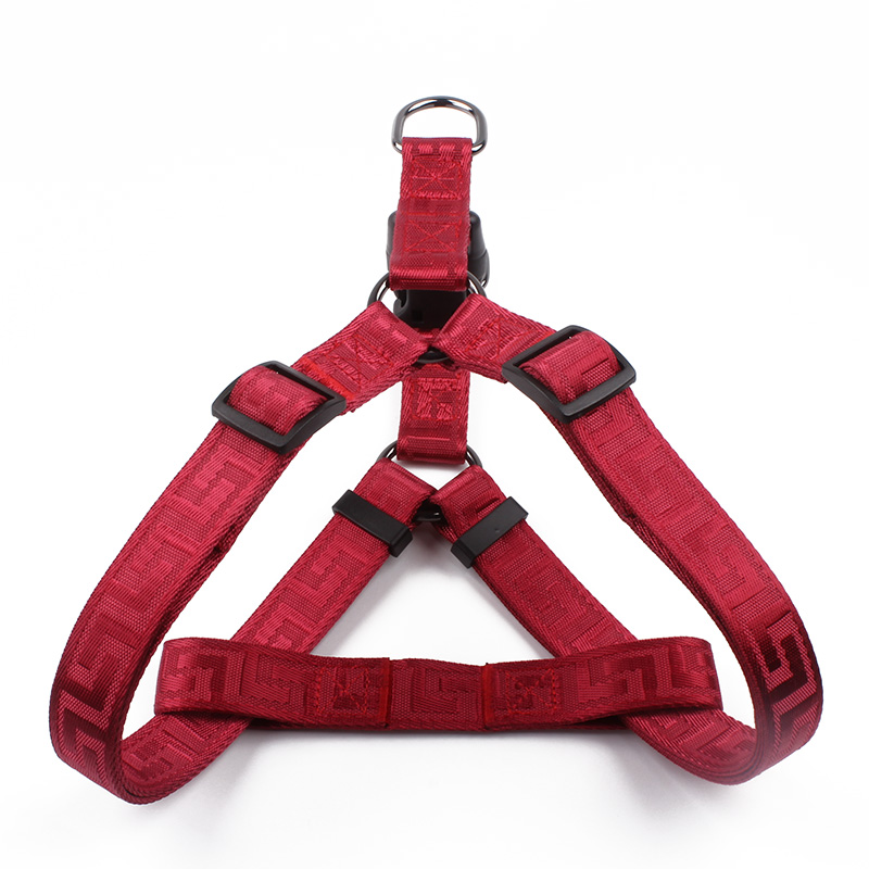 Fournisseur de harnais pour chiots : Harnais de course rouge à sangle réglable pour chiens 12