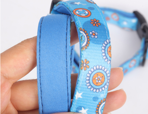 OKEYPETS Customizable Logo New Designer Dog Harness Luxury Wholesale Adjustable No Pull Neoprene Dog Harness Set 9