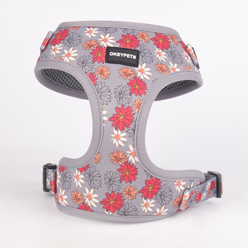 Výrobci postrojů pro psy OKEYPETS s měkkým logem a sublimačním designem v plné barvě 9