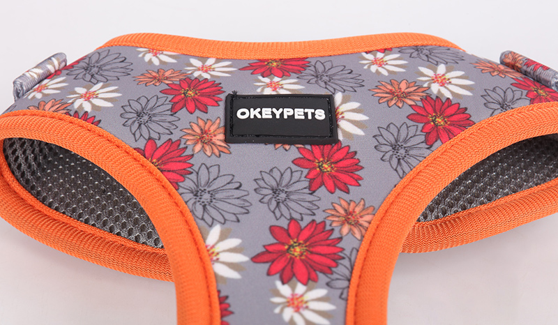 Výrobci postrojů pro psy OKEYPETS s měkkým logem a sublimačním designem v plné barvě 5